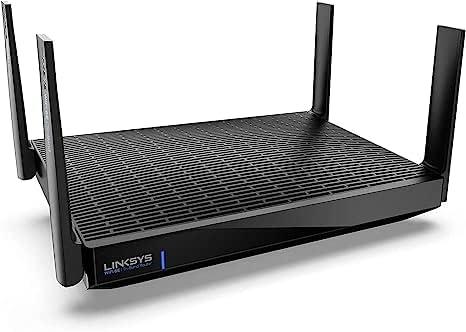 Linksys Mesh WiFi Hydra Pro 6E Tri-Band Router High-Speed Axe Router for Streaming & Gaming, Speeds up to (AXE6600) 6.6Gbps - MR7500/MR75WH 
