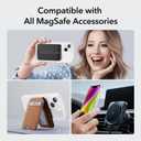 ESR for iPhone 14 Plus Case, Compatible with MagSafe, Shockproof Military-Grade Protection, Scratch-Resistant Back, Magnetic Phone Case for iPhone 14 Plus, Classic Hybrid Case, Clear