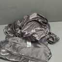 Lanest Housing Silk Satin Sheets, Full Size Satin Bed Sheet Set with Deep Pockets, Cooling Soft and Hypoallergenic Satin Sheets  - Light Gray