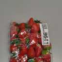 24pcs Realistic Artificial Strawberries Decorative Fruit Models Plastic for Home Store Event Education