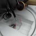 Flush Mount Ceiling Light Fixtures, 2-Light Oil Rubbed Bronze Ceiling Mount for Farmhouse with Seeded Glass Lampshade, Industrial Flush Mount Light Fixture for Hallway, Kitchen, Entryway and Foyer