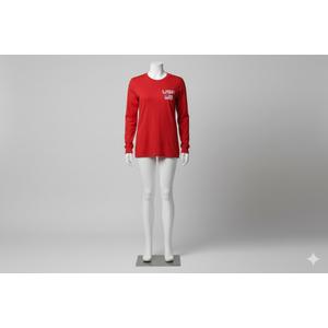 Port Company T-Shirt Red Size XL