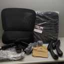 TRALT Office Chair - Ergonomic Desk Chair with Adjustable Lumbar Support, Mesh Computer Chair, Executive Chairs for Home Office Comfortable Lumbar Support (Dark Gray) (Black+grey)