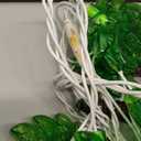 8.5Ft Palm Tree Lights Outdoor, Patio Lights String with 10 LED Summer Beach Themed Lights for Indoor Bedroom Tiki Party Decor, White Wire