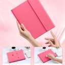 Harvopu Compatible for iPad 11th 10th Generation Case with Keyboard, Folio Cover with Pencil Holder, Multi-Touch Trackpad, 7 Color Backlit, Detachable Keyboard for iPad (A16) 11th/10th Gen (Pink) | with Pencil Holder, Multi-Touch Trackpad, 7 Color Backlit, Detachable Keyboard, for iPad, (A16)