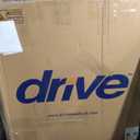 Drive Medical Blue Streak Lightweight Wheelchair with Swing-Away Footrests and Flip-Back Arms, Portable Folding Wheelchair for Adults and Seniors, 18 Inch Seat