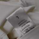 QINSEN Women's Square Neck Tennis Dress Pleated Sleeveless Built in Shorts Golf Athletic Dress with Pockets L White