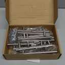 Ravinte 20 Pack | 6'' Cabinet Pulls Satin Nickel Stainless Steel Kitchen Drawer Pulls Cupboard Pulls Brushed Nickel Cabinet Handles 6Length with 3.75 Hole Center