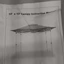 13" x 13" Canopy Instructions Manual