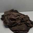 SMILETIME Brown 108in Long Velvet Curtains with Rod Pocket Thermal Insulated Soft Privacy Light-Filtering Velvet Drapes for Bedroom and Living Room, Set of 2 Panels, 52 x 108 Inches Long