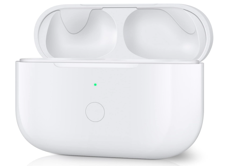 Wireless Charging Case Compatible with AirPods Pro 1st & 2nd Generation,Replacement Charger Case with Bluetooth Pairing Sync Button,White