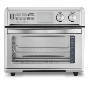 Cuisinart Air Fryer Toaster Oven with Extra-Large Capacity, 1800W Stainless Steel Oven with Digital Display, Bake, Broil, Roast & Air Fry Options, Adjustable Temperature, TOA-95NAS