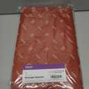 Gee Di Moda Rectangle Tablecloth - 60 x 84 Inch Burnt Orange, Polyester, Rectangular, Heavy Duty, Washable, Wrinkle Resistant, Ideal for 5 Ft Buffet Table, Holiday Party, Dinner, Wedding & Baby Shower