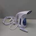 HiLIFE Steamer for Clothes, Portable Handheld Clothing Steamer, 240ml Big Capacity, 700W, Strong Power, Fabric Quick Wrinkle Remover with Brush for Home, Office, Travel (ONLY 120V) -Blue