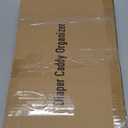 Three colors Diaper Organizer, Wooden Diaper Caddy Organizer, Changing Table Organizer, Diaper Storage Organizer, Nursery Baby Organization (Brown)