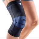 Bauerfeind - GenuTrain - Knee Brace - Targeted Support for Pain Relief and Stabilization of The Knee, Provides Relief of Weak, Swollen, and Injured Knees- Size 4 - Color Black