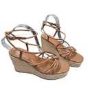 SM New York | Shoes | Steve Madden Sm New York Lyric Black Espadrille Platform Elastic Sandals Size
 10
