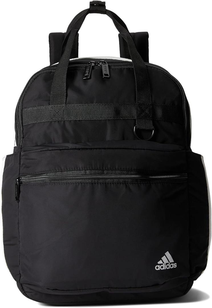 adidas Essentials 2 Backpack, Black/White, One Size adidas Essentials 2 Backpack, Black/White, One Size