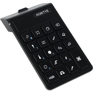 Keyboard for Procreate, Procreate Accessories for iPad/Tablet/Laptop/Smartphone,etc, Procreate Keyboard-5.8 x 3.8 in (2nd Generation Black)