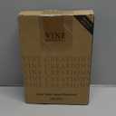 Vine Creations Clear Glass Soap Dispenser, 2 Pack Kitchen Soap Dispenser Set with Stainless Steel Pump, 16 oz Dish Soap and Hand Soap Dispensers for Bathroom with Waterproof Labels (Clear Bottle / Brushed Gold Pump)