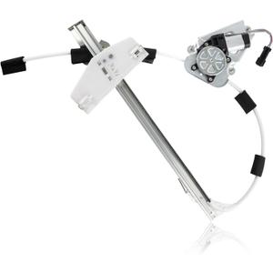 Front Driver Power Window Regulator with Motor Assembly Compatible for Jeep Liberty KJ 2002-2006 Left Replace 741-526 55360031AM 55360031AB 55360031AG(Ball Stud Style Only)