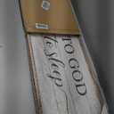 Give It to God and Go to Sleep Sign 42''15'' Large Above Bed Wall Decor Farmhouse Bedroom Decor Wood Guest Room Decor Framed Wall Art Rustic Master Bedroom Wall Decoration