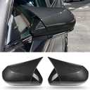 Side Mirror Cover Cap Rear View Mirror Cover Caps Compatible with Toyota Camry 2018-2024 (Carbon Fiber Style)