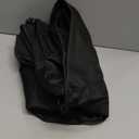 [2025 Upgraded 900D Fabric] Fire Pit Cover Round for 33-36 inch Fire Pit, 900D Heavy Duty Waterproof Fabric with Air Vent, Handle & Tightening Drawstring, 36" Dia x 20" H -Black