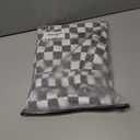 SOLY HUX Y2k Women's Elastic High Waist Plaid Loose Pants with Pocket