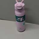 REDUCE Aura Vacuum Insulated 26 oz Water Bottle - Leak-Proof & Chug Spout for Quick Hydration - Keeps Drinks Cold for 30 Hours - Removable Handle for Travel or Gym - Soft Sit Base - Lilac Bud