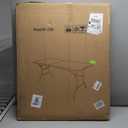 Bblife 6FT Folding Tables Heavy Duty White Foldable Table, Multi-Functional Fold up Table for Outdoor Camping Picnic Parties, Indoor Events Training with 330lbs Static Weight Capacity