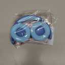 iClever BTH22 Kids Bluetooth Headphones, 60H Play Time, USB C Fast Charging, Bluetooth 5.4, AUX Cord,Safe Volume 74/85 dBA,Toddler Headphones for iPad/Tablet/Travel/School, Blue