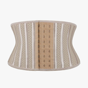 Atbuty Super Short Torso Waist Trainers Cincher Corset Tummy Shaper Slimming Latex Girdle 3XS