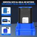 Mini 2A Rapid for Kobalt 40V Battery Charger, for Kobalt 40V Max Battery KB440-03 KB2540C-06 KB640-03 KB240-06 KB640-06 KB245-06 KRC40-06 KB440C-06 KRC60 KRC40-06 KB240-06