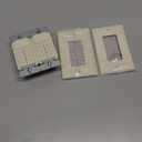 LIDER 30-Minute Countdown Timer Switch with Wall Plate, 1-5-10-15-20-30 Minutes, for Lighting or Fans, LED Indicator, 1200W, Neutral Wire Required, LTS-30M-LAWP2P, Light Almond, 2-Pack