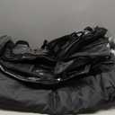 Mixopoly 2 Passenger Golf Cart Driving Enclosure Direct Fit for EZGO TXT and RXV 4-Sided Clear Window 600D Rain Cover All Weather Waterproof Windproof Black