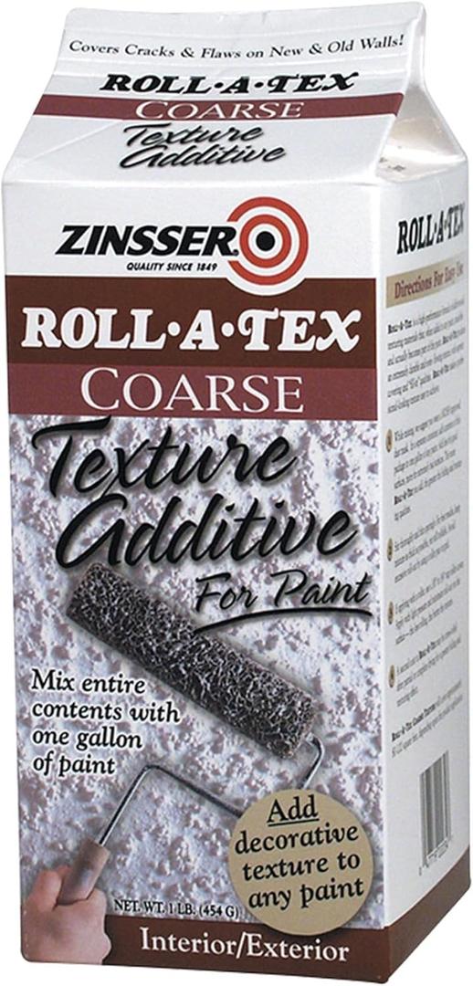 Zinsser 22234 Roll-A-Tex Coarse Texture Additive, 1 Pound