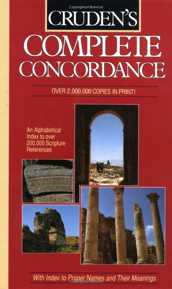 Cruden's Complete Concordance