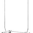 Whitmor Garment Rack - Foldable for Easy Storage - Chrome