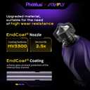 PhaetusxArkfly Conch Hotend for Adventurer 5M/5M Pro 43mm/s High Flow Extruder Quick-Detachable Nozzle Stable High-Speed Printing for AD5M (0.8mm)