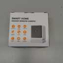 Window Camera, 3MP 2K Indoor Cameras for Home Security with Mounting Sticker,AI Color Night Vision, Person & Motion Detection,Support 2.4GHz & 5GHz WiFi