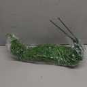 Lyrow 2 Pcs Artificial Hanging Plants 32 in Fake Plant Fake Boston Ferns Plastic Faux for Wall House Room Garden Wedding Garland Indoor Outdoor Decoration, No Basket