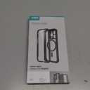 ESR for iPhone 15 Pro Case, Compatible with MagSafe, Full-Body Military-Grade Drop Proof Case for iPhone 15 Pro with Built-in 9H+ Tempered Glass Screen Protector, Clear Black