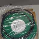 Chicken Water Heater for Winter, 125W Poultry Waterer Heated Base 31.4cm / 12.4in for Metal or Plastic Drinkers 15 Gallon, Freeze Proof Thermostat Deicer Chicken Drinker Heater (Green)