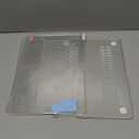 EooCoo Case Compatible with MacBook Air 13 inch M5 2026-2022 Release M4 M3 M2 A3449 A3240 A3113 A2681, Glitter Hard Shell&Keyboard Skin Cover&Screen Protector for Mac Air 13.6 inch, Sparkly Clear