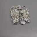 Joiedomi Christmas String Lights Indoor,100 Count Mini Warm Fairy Light Outdoor,21.4 FT Decor for Patio Dorm Classroom Bedroom Holiday Wedding Party Garland Birthday Valentines Day,White Wire