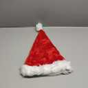 Christmas Hat, Santa Hat Holiday for Adults Unisex Velvet Comfort Extra Thicken Fur Xmas Hat for New Year Festive Party