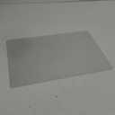Clear Placemats Set of 4, 12 x 18 Inch Rectangle, 2mm Thick Ultra Clear Smooth Vinyl, Wipe Clean