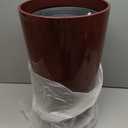Usocik Large Outdoor Planters, Set of 4, 10/12/21/24 Inch, Wine Red