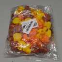 Haooryx Fall Mini Rubber Ducks - 60Pcs Holiday Bath Toys Autumn Maple Leave Bathtub Float Ducky Tiny Squeak Duck for Kids Fall Themed Party Festival Favors Baby Shower Toys School Class Game Reward